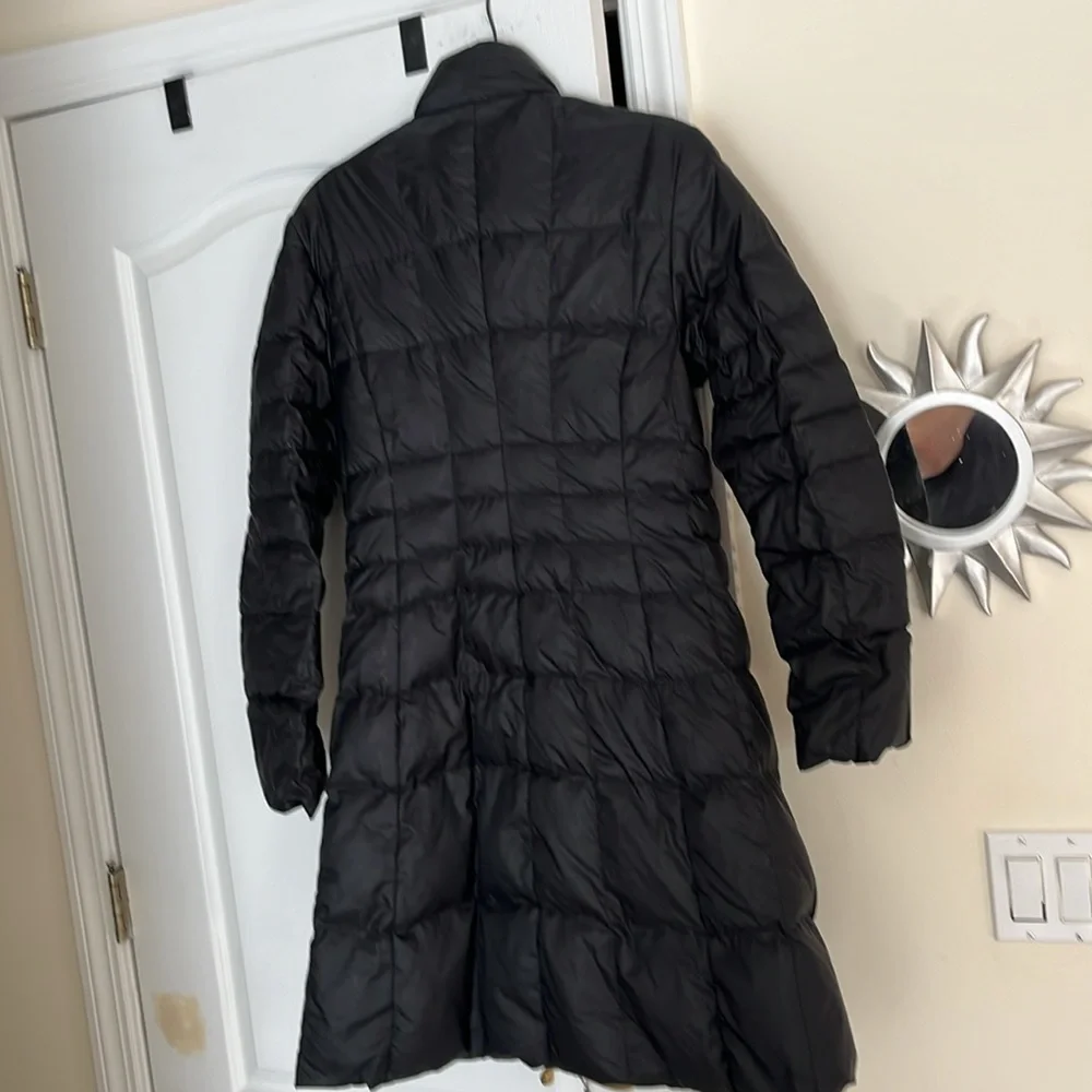 MONCLER LADIES BLACK QUARTER LENGTH JACKET-M—PLEASE READ - Picture 14 of 15